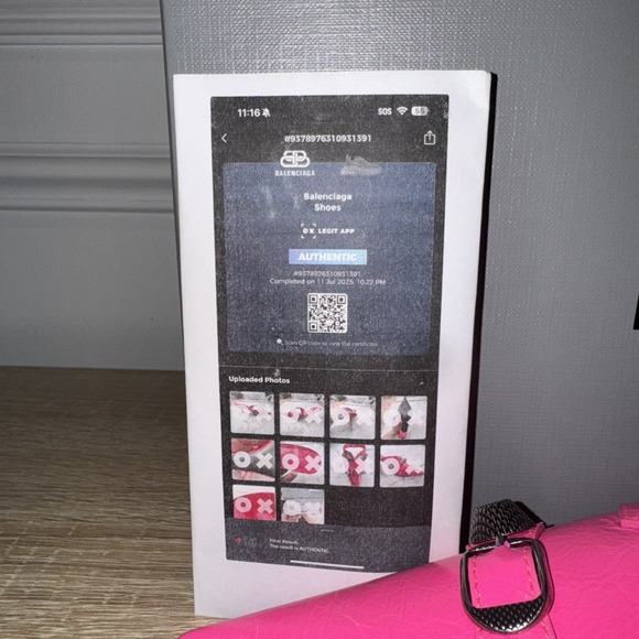 Balenciaga Fluo Pink Cagole Mule M70 Heels Size 39‎ Arena Lambskin NWB Sexy COA - Picture 2 of 10